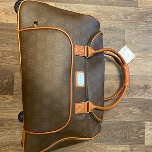 Adrienne Vittadini Duffel on wheels. NWT